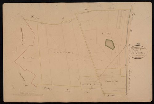 Section C, Chesnay, feuille 2.