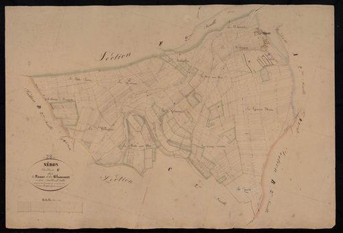 Section C, la Panse et les Glasseaux, feuille 1.