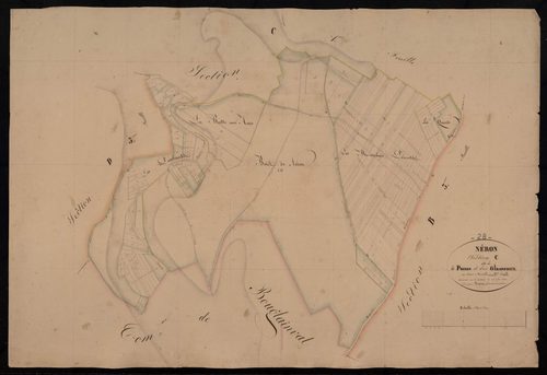 Section C, la Panse et les Glasseaux, feuille 2.