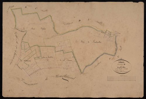 Section D, Feucherolles, feuille 3.