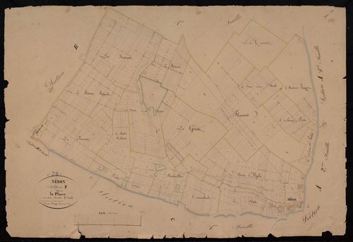 Section F, la Place, feuille 2.