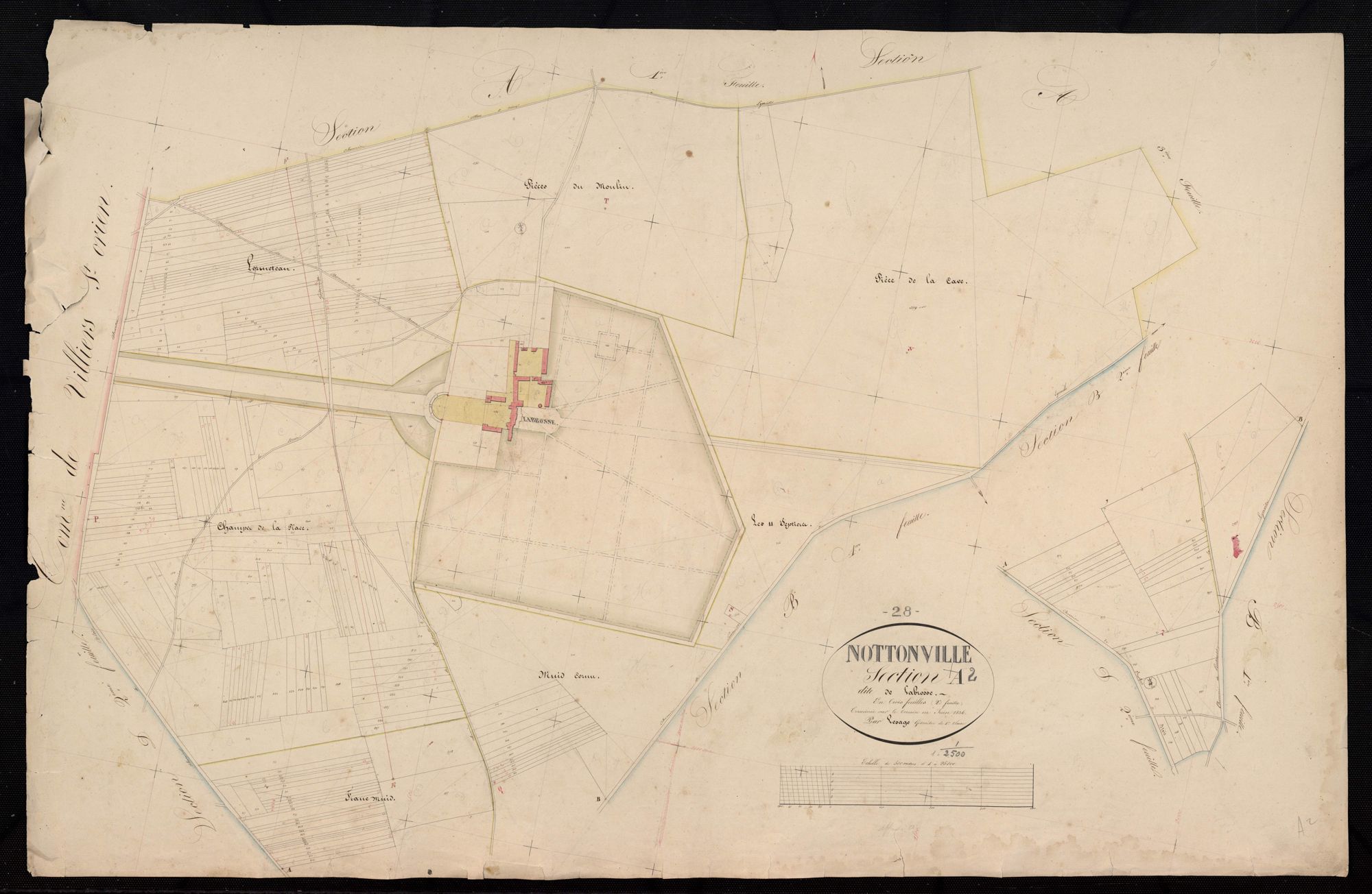 Section A, Labrosse, feuille 2.