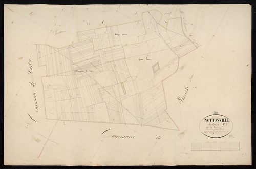 Section C, Secouray, feuille 3.