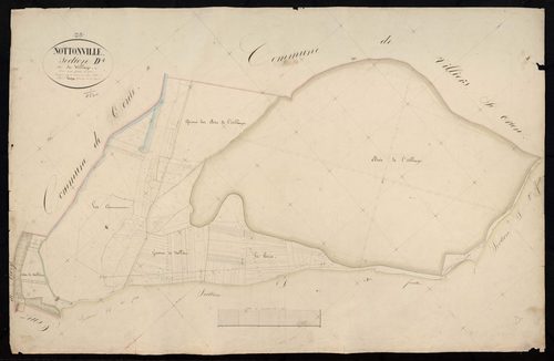 Section D, le Village, feuille 1.