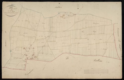 Section E, Pouancé, en une feuille.