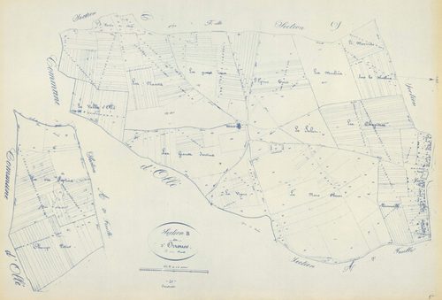 Section B, Orrouer, en une feuille.