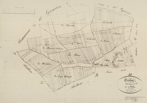 Section E, les Vallées, en une feuille.