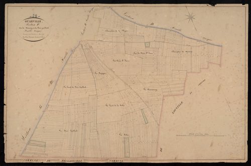 Section F, Moraize et Bois Gaillard, en une feuille.