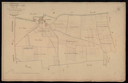 Section G, Ensonville et la Justice, feuille 2.
