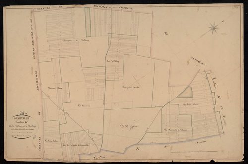 Section H, Villeray et Mallaye, feuille 1.
