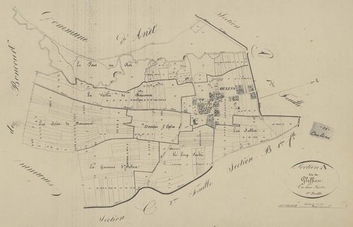 Section A, le Gleffieu, feuille 2.