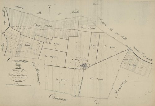 Section C, la Ferme aux Moines, feuille 2.