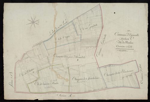 Section C, le Moulin, feuille 2.