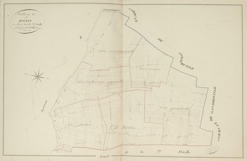 Section C, le Moulin, feuille 1.