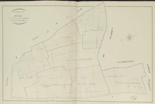 Section C, le Moulin, feuille 2.