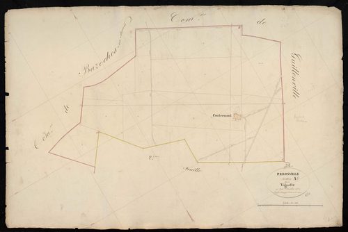 Section A, Vignette, feuille 1.