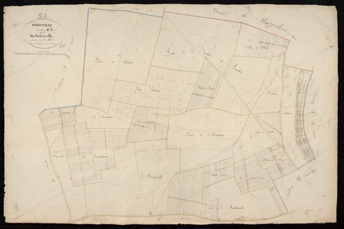 Section E, Machelainville, feuille 2.