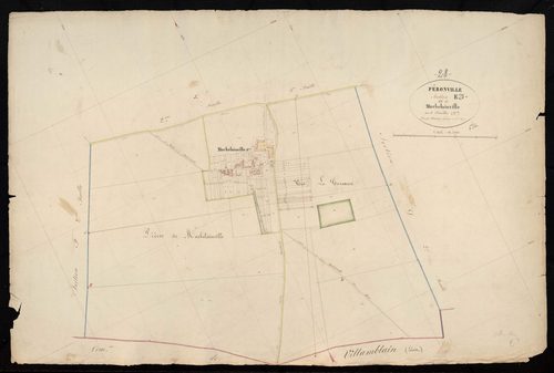 Section E, Machelainville, feuille 3.