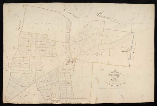 Section F, Puerthe, feuille 1.