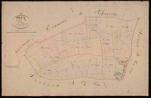 Section A, Doré, feuille 1.