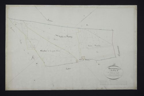 Section C, Bussey et la Guette, feuille 1.