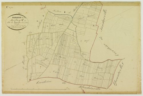 Section C, Harville, feuille 2.