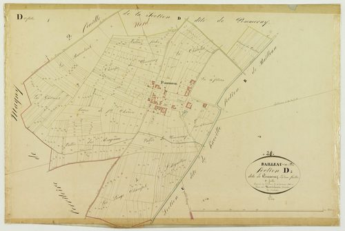 Section D, Pommeray, feuille 1.