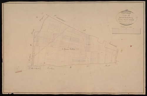 Section A, la Route de Boissey, feuille 1.