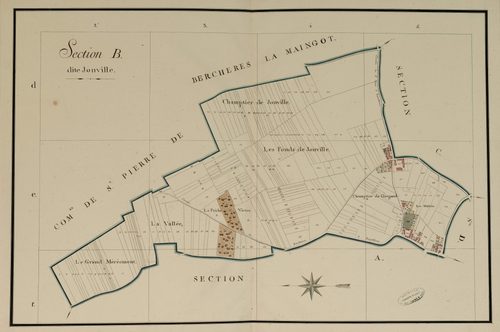 Section B, Jonville, en une feuille.