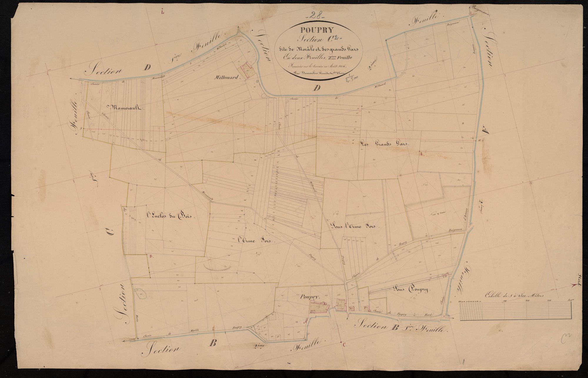 Section C, Morâle et les Grands Gars, feuille 2.