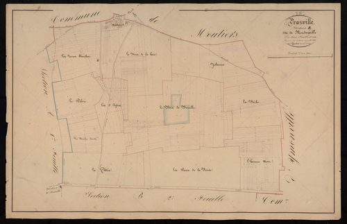 Section B, Mondonville, feuille 1.