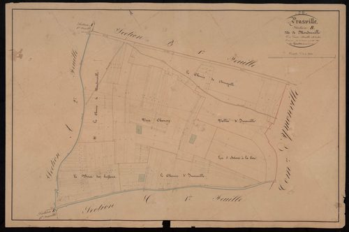 Section B, Mondonville, feuille 2.