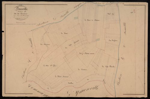 Section C, les Carrières, feuille 1.