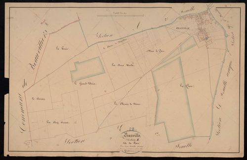 Section E, le Parc, feuille 1.