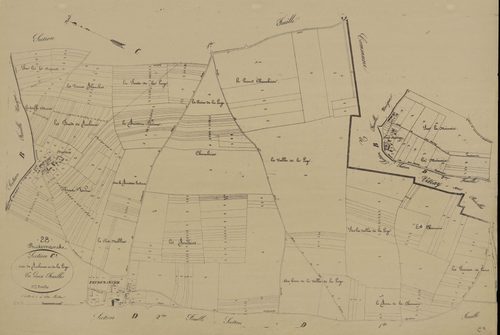 Section C, Presleux et la Loge, feuille 2.