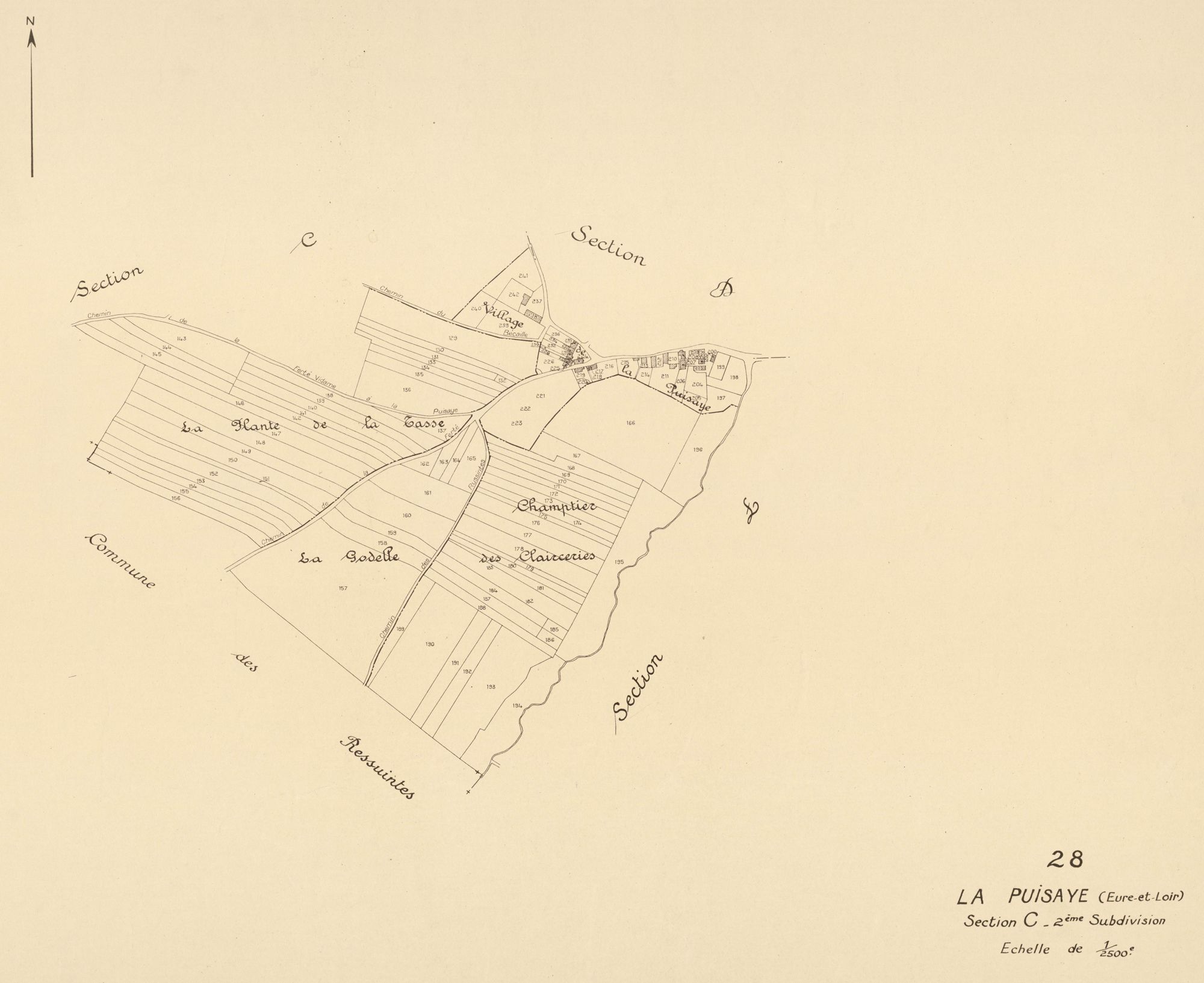 Section C, 2ème subdivision.