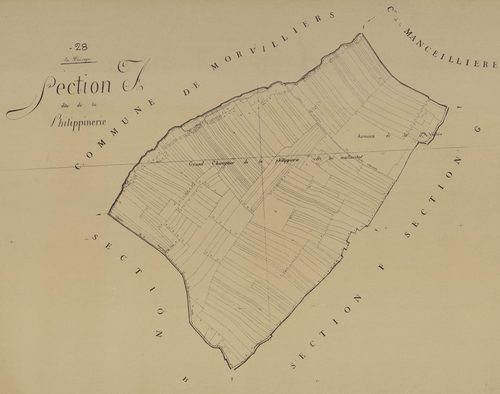 Section A, la Philippinerie, en une feuille.