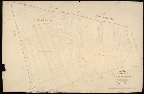 Section A, les Longs Réages et l'Ermitage, feuille 2.