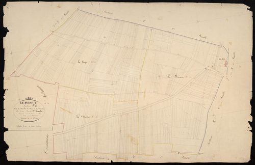 Section C, le Moulin de Pierre et le Mortier, feuille 2.