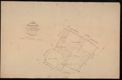 Section A, Moinville-la-Bourreau, feuille 2.
