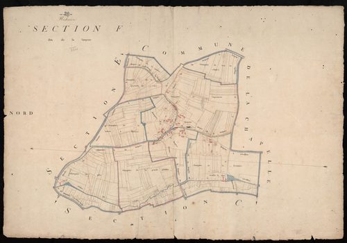 Section F, la Bruyère, en une feuille.