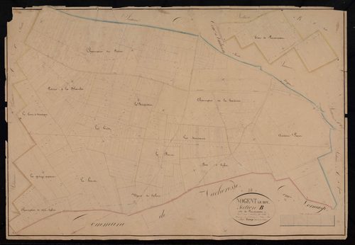 Section B, Perronceau, feuille 2.