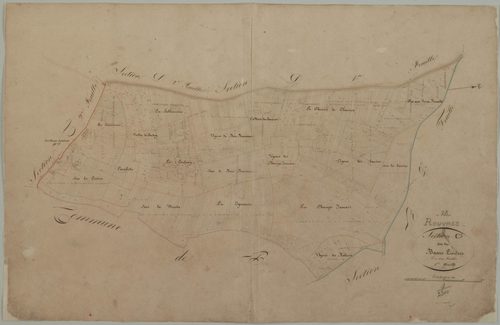 Section C, les Basses Lisières, feuille 1.