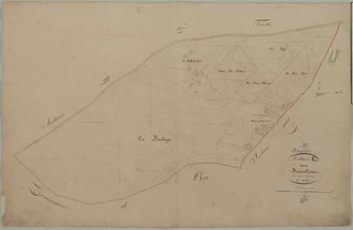Section C, les Basses Lisières, feuille 2.