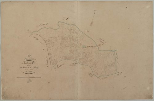 Section F, la Ronce et le Village, feuille 2.