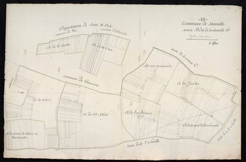 Section B, Boulonville, feuille 1.