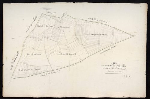 Section B, Boulonville, feuille 2.
