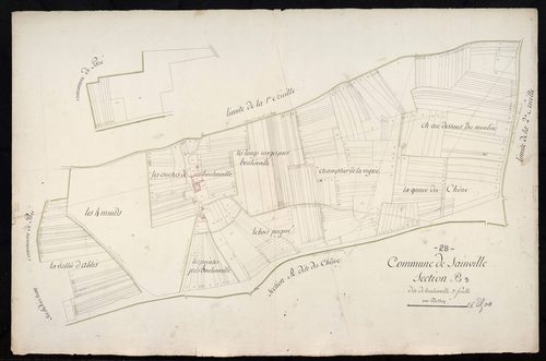 Section B, Boulonville, feuille 3.