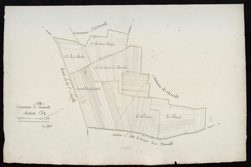 Section D, le Terroir vers Oïsonville, feuille 2.