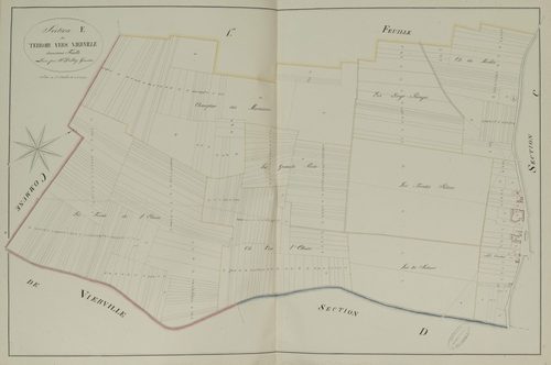 Section E, le Terroir vers Vierville, feuille 2.